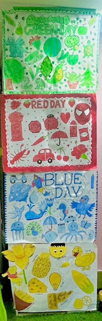 July Month-Concept Colors